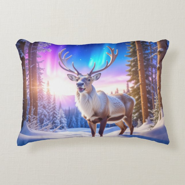 Coussins Décoratifs Reinder de Noël (Devant)