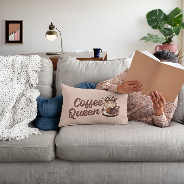 Coussins Décoratifs Reine du café (Créateur téléchargé)