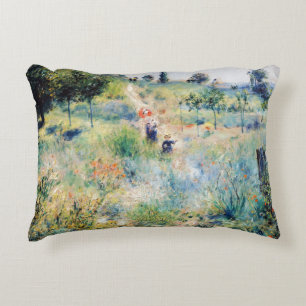 Coussins Décoratifs Renoir - Chemin montant dans les hautes herbes