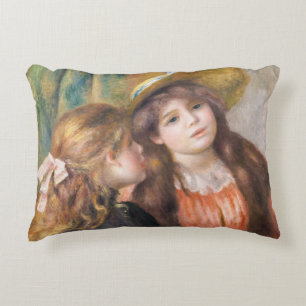 Coussins Décoratifs Renoir - Portrait de deux petites filles