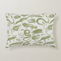 Reptiles et Amphibiens Animaux Motif Goblincore