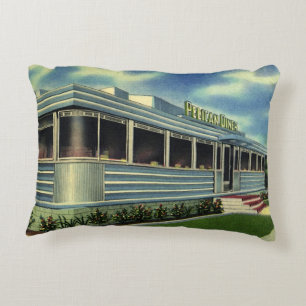 Coussins Décoratifs Restaurant Rétro Vintage Classique Années 50 Pelic