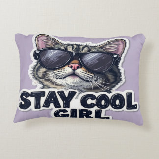 Coussins Décoratifs Restez Cool fille