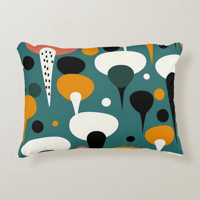 Coussins Décoratifs Retro Atomic Mushroom Pillow (Devant)