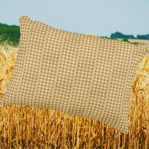 Coussins Décoratifs Retro Country Vintage Amusant Gingham à carreaux
