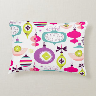 Coussins Décoratifs Rétros ornements lumineux de Noël