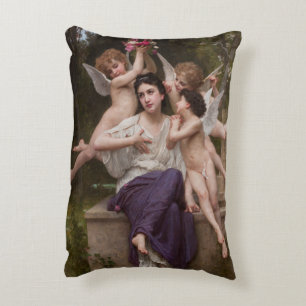 Coussins Décoratifs Rêve de printemps, Dream of Spring par Bouguereau