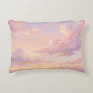 Coussins Décoratifs Rêve Pastel : Étude moderne du ciel de style Renai