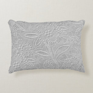 Coussins Décoratifs Revêtement floral gris