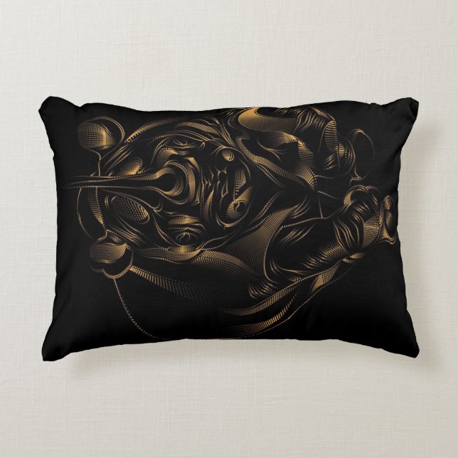 Coussins Décoratifs Rhino Blanket | Poison de Cute Rhino (Devant)