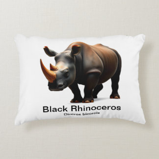 Coussins Décoratifs rhino noir