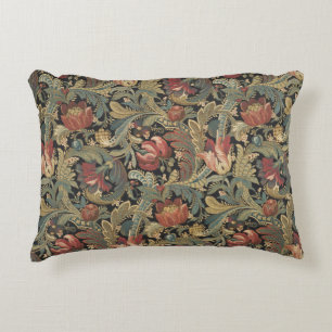 Coussins Décoratifs Riche brocart de tapisserie florale antique victor