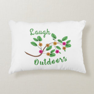 Coussins Décoratifs Rire à l'extérieur