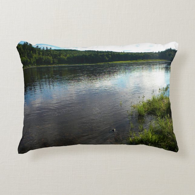Coussins Décoratifs Rivière de St John dans Allagash, Maine (Devant)
