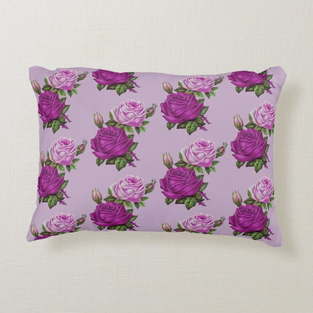 Coussins Décoratifs Rose (Dos)