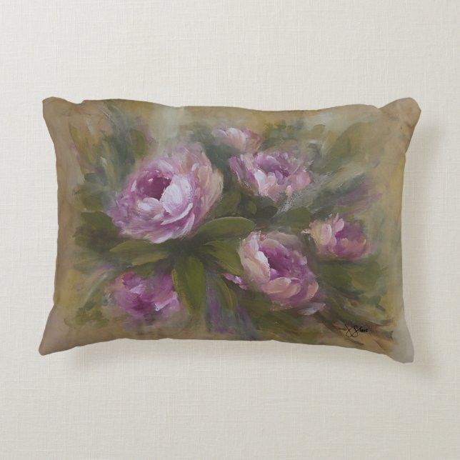 Coussins Décoratifs Rose rose intérieur/extérieur (Dos)