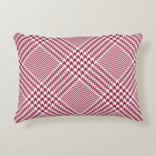 Coussins Décoratifs Rouge blanc cristallin Plaid : Tweeter Tartan