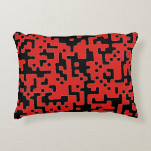 Coussins Décoratifs Rouge et noir