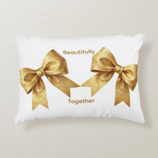 Coussins Décoratifs Ruban doré en feuille d'or Glamour - Chic minimali