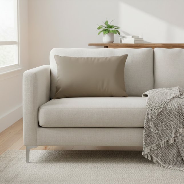 Coussins Décoratifs Rust Terracotta Square Throw Pillow - Modern (Créateur téléchargé)