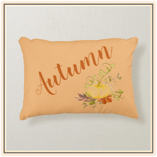 Coussins Décoratifs Rustique Automne Citrouille Automne Couleur Accent