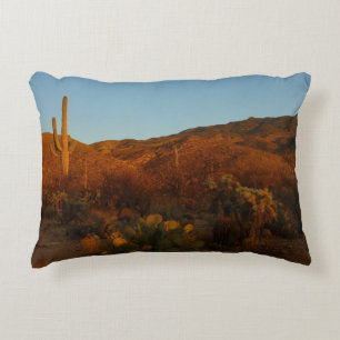 Coussins Décoratifs Saguaro Sunset I Arizona Désert Paysage
