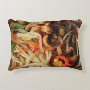 Coussins Décoratifs Salade de Papaya épicée Ayutthaya [Som Tam] avec C