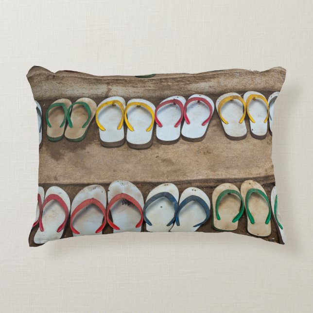 Coussins Décoratifs Sandales à semelles compensées (Devant)