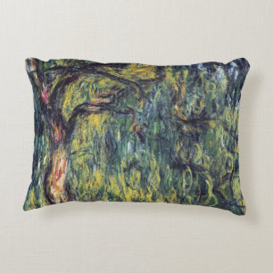 Coussins Décoratifs Saule Pleureur par Claude Monet, Beaux-Arts Ancien