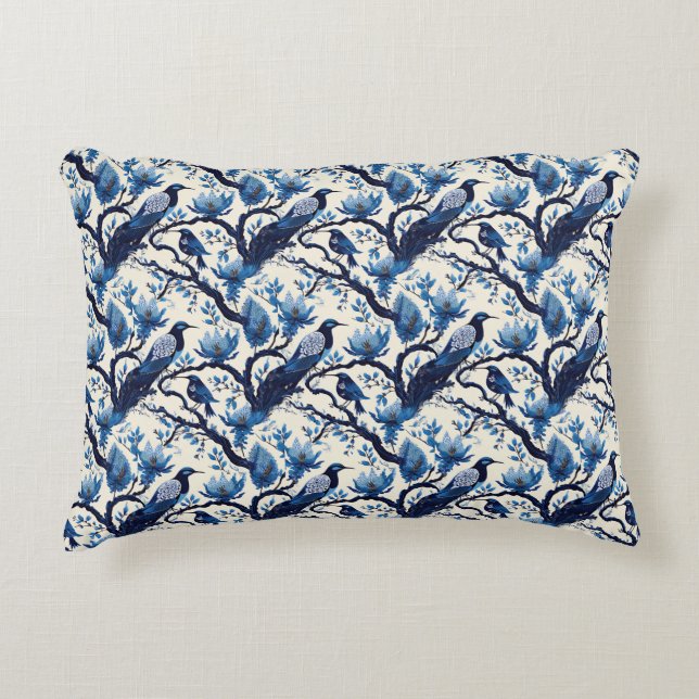 Coussins Décoratifs Saules bleues (Devant)