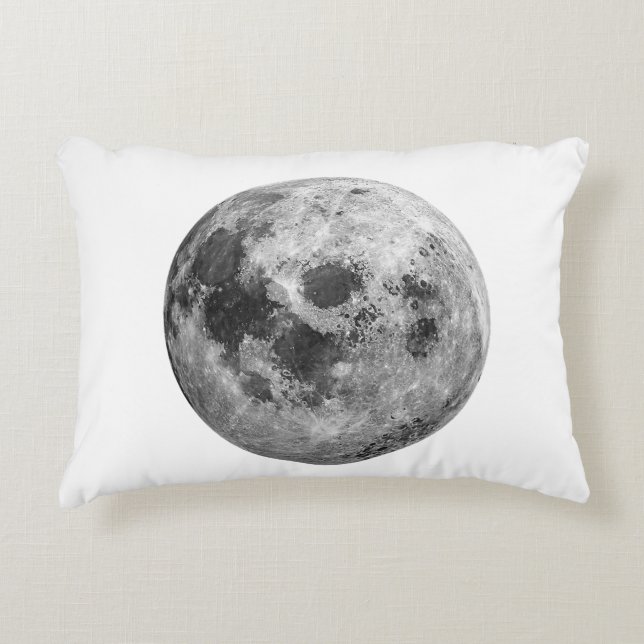 Coussins Décoratifs Science de l'astronomie spatiale de la Pleine lune (Devant)