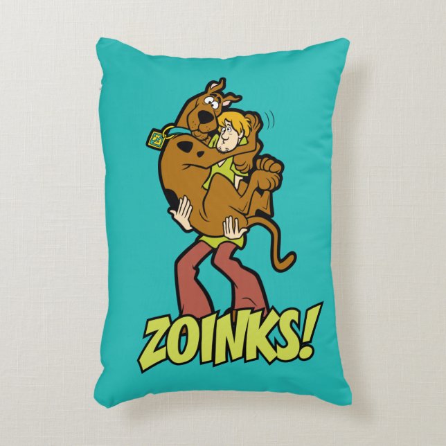 Coussins Décoratifs Scooby-Doo et Shaggy Zoinks! (Devant(Vertical))