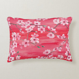 Coussins Décoratifs Seamless pattern with Beautiful Cherry blossom flo