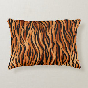 Coussins Décoratifs seamless tiger skin pattern. hand drawn