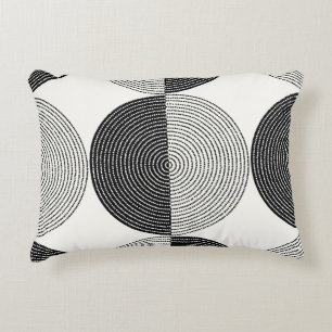 Coussins Décoratifs Semicules géométriques : motif simple.