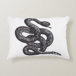 Coussins Décoratifs Serpent Crotalus Cascavella (Vipère à Piton Venime