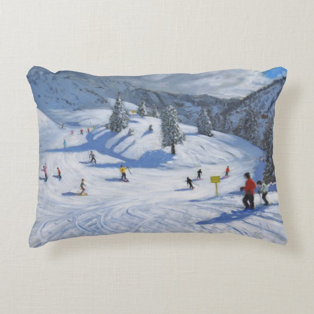 Coussins Décoratifs Ski Kitzbhuel 2014 (Devant)