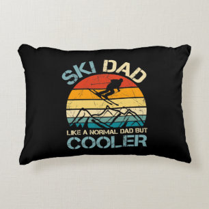 Coussins Décoratifs Ski papa   Cadeau de Fête des pères   Hobbies