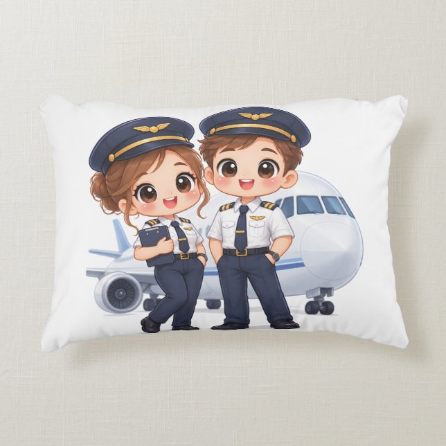 Coussins Décoratifs Sky Crew Duo (Devant)