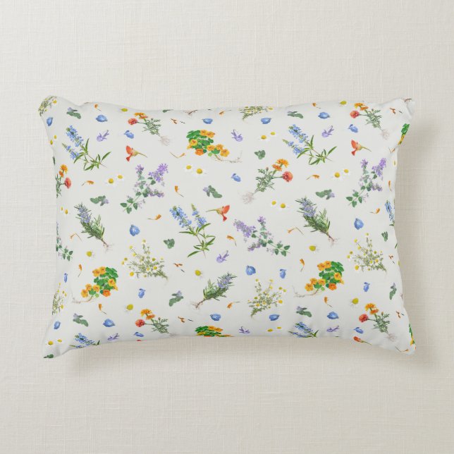 Coussins Décoratifs Sleep well with Herbs. (Devant)