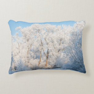 Coussins Décoratifs Snowy Trees Paysage hivernal