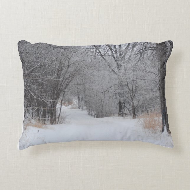 Coussins Décoratifs Solitude d'hiver (Devant)