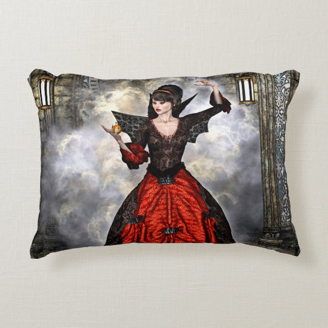 Coussins Décoratifs Sorcière féminine (Devant)