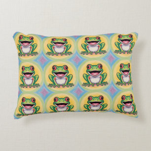 Coussins Décoratifs Sourire doux de grenouille