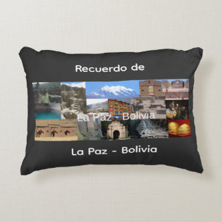 Coussins Décoratifs Souvenir de La Paz Bolivie