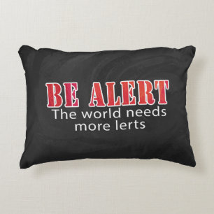 Coussins Décoratifs Soyez alerte