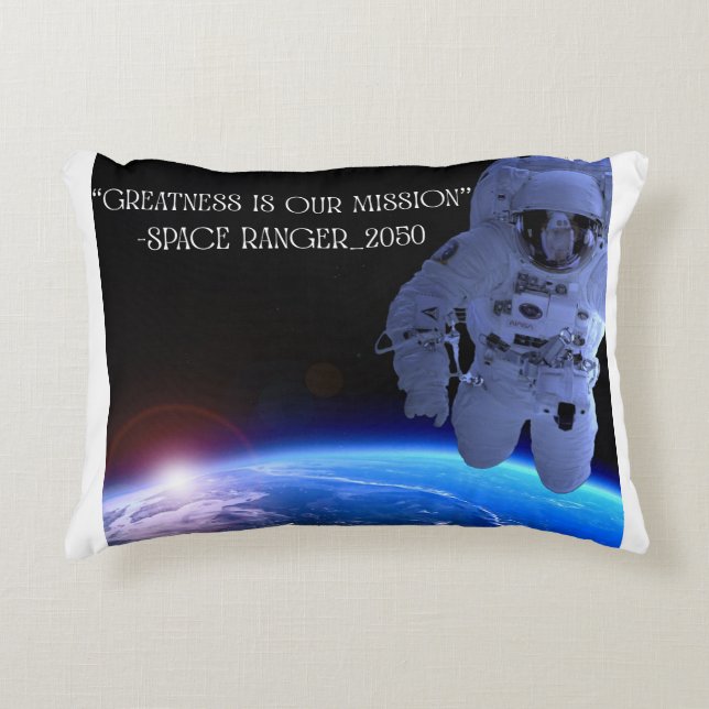 Coussins Décoratifs Space ranger accent pillow (Devant)
