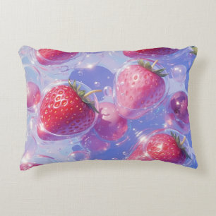Coussins Décoratifs Splash de raisins de fraise