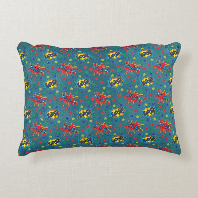 Coussins Décoratifs Splat Kapow (Devant)