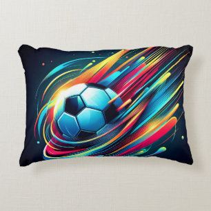 Coussins Décoratifs Sports de vitesse de football cybernétique futuris